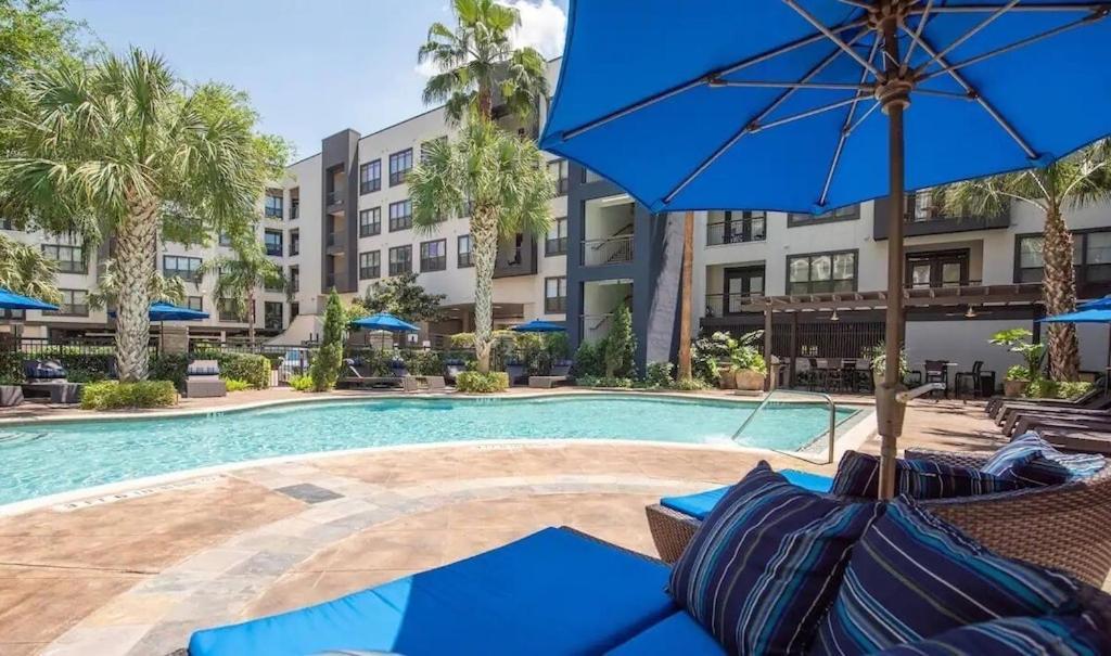 Modern Galleria Apt-Freeparking-Pool-Fast Wifi-Med Ctr Houston Dış mekan fotoğraf